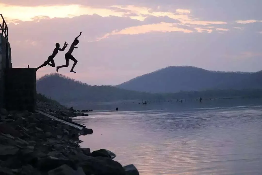 Chapi Dam Ratanpur का प्राकृतिक दृश्य
