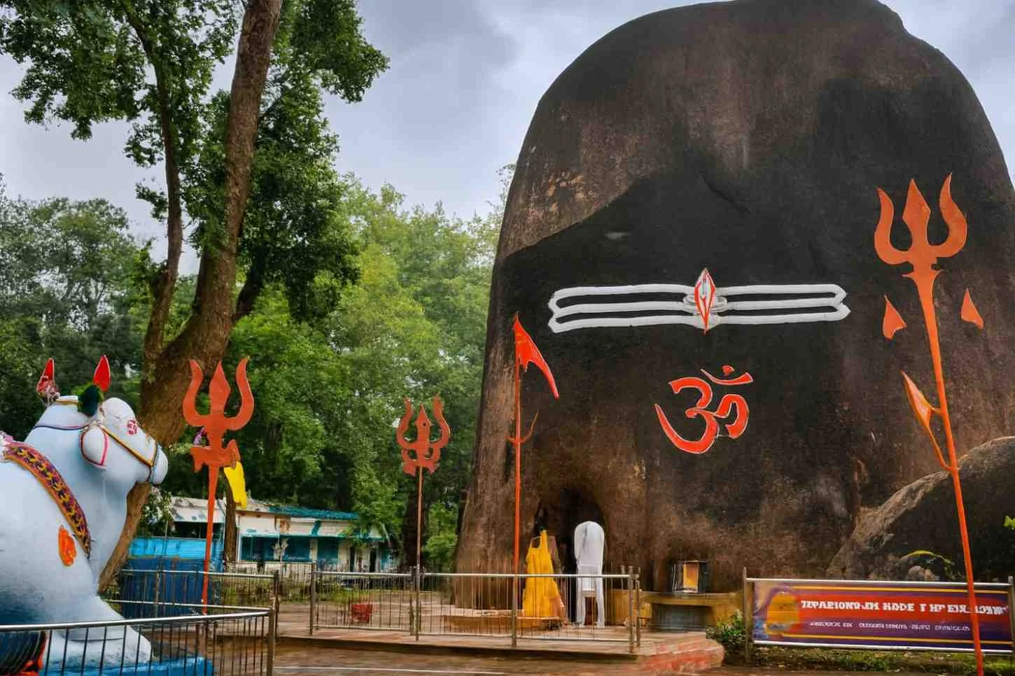 भूतेश्वर नाथ महादेव गरियाबंद छत्तीसगढ़ का विशाल प्राकृतिक शिवलिंग घने जंगलों के बीच